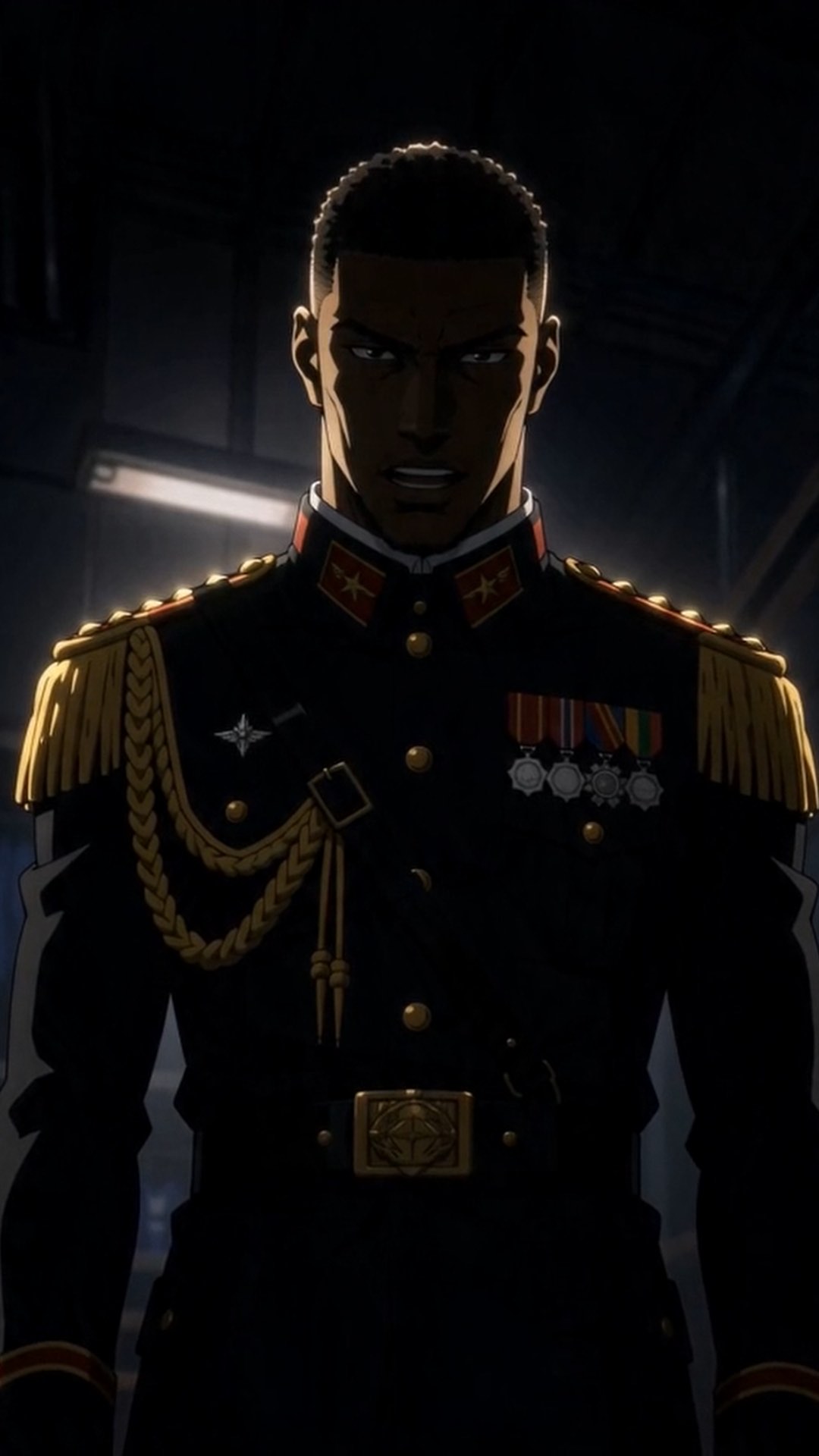 Anime still from the Paraguay versus France sequence
